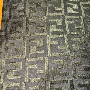 Fendi Monogram Dark Green Tie